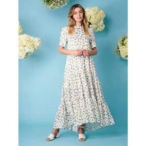 Sister Jane Wild Flower Tiered Midi Dress